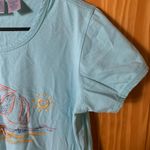 Katz Blue Embroidered Beach Dress Size L Photo 8