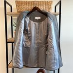 Calvin Klein  Wool Blend Gray Pocket Peacoat, 14 Photo 7