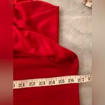 NWT Serengeti Size 1X Red Lace 3/4 Sleeve Henley Pintuck Pleated Tunic Top Photo 5