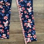  Khakis by Gap Slim City Navy Blue Floral Pants 2 Photo 4