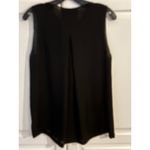 Vince  Women's Black Sleeveless‎ Silk Blend Top Blouse Medium M Photo 4