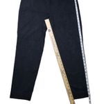 Eileen Fisher   Straight Pants Womens Large Texture Jacquard Black Straight Photo 4