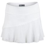 Lija Women's Multi Panel White Mesh Pickleball Tennis Skort 13" EUC Size M Photo 1