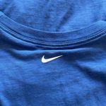 Nike The  Tee Blue Crewneck Pullover Shirt Dri-Fit Just Do It Iconic Size XL EUC Photo 3