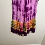 Mandala Sleeveless Cover Up Dress Purple Tie Dye OS Size undefined Photo 2