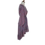 Flying Tomato Women Small Purple Hi Low Dress Long Sleeve Boho Party Photo 4