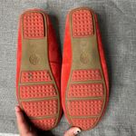 Isaac Mizrahi Live Women's 8.5W Horsebit Suede Loafers Orange Photo 8