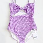 Charlie Holiday  Purple Daisy One Piece Swimsuit 4 Photo 6