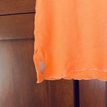 Free People Movement Madeline Crop Tee Shirt Orange Size Medium/Large FLAW Photo 6