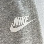 Nike XS Rally Sport Casual Sneaker Pants Wide Leg Crop Pull On Gray CI1174-050 Photo 4