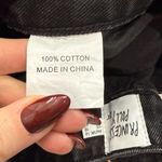 Princess Polly NWT  Y2K Henley Wide Leg Jeans in Black Photo 12