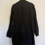 L'Agence  Black Long Coat with hood Photo 4