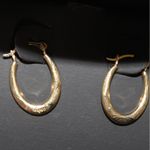 R.H. Macy's & Co. 10k Solid Gold Mini Hoops NWT Photo 6