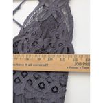 Free People  Women's Dress Adella Slip Mini Charcoal Gray Lace Feminine Size XS Photo 5