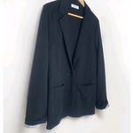 BAILEY 44 Black Ponte Stretch Knit Blazer‎ Jacket Size L Made In USA Photo 5