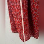 Joie Bondi Tiered Tea Rose Sleeveless Maxi Dress Red Floral Boho Cottagcore XXL Photo 2