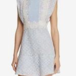 Endless Rose  Lt Blue White Lace Paris Peaches Mini Dress size Large $150 Photo 0
