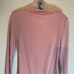 Elodie  Dusty Pink Long Sleeve Bodysuit Photo 1