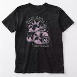 American Highway  Badlands South Dakota T-Shirt Photo 0