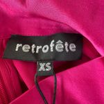 RETROFETE Silk Barbara Mini Dress in Orchid Pink size XS NEW $695 Photo 11