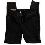 ZARA Womens Trafaluc Denimwear Black Medium Wash rayed Skinny Jeans Size US 2 Photo 0
