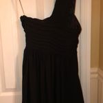 EXPRESS One Shoulder Black Dress Photo 2