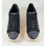 Gola Orchid II Glitter Womens Shoes Black Leather Casual Low Top Sneakers Size 7 Photo 2