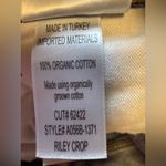 AGOLDE  Riley Crop High Rise Straight Jeans Haven Womens Blue Size 26 A056-1371 Photo 4