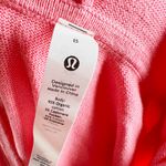 Lululemon Cotton Cashmere Ultra Soft Knit Hoodie Full Zip Jacket Raspberry Cream Photo 1