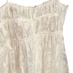 For Love & Lemons Lorena Maxi Gown Dress White Size L Photo 11