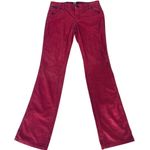 Dolce & Gabbana Very Low Corduroy Pants Size: 25 39 Red Pink Photo 0