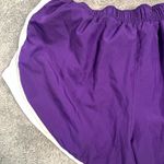Nike Women's Athletic Shorts in Purple and White Photo 6