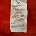 J.Crew Ruffled Scoop Neck Taffeta Maxi Dress Size 6 Sunset Red Orange Photo 8