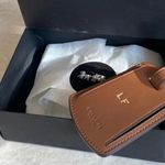 Coach  Leather Luggage “LF”‎ Initials w/Box (NEW) Photo 1