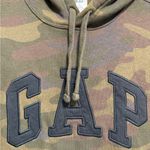 Gap  Camo Green & Brown Hooded Sweatshirt Size XS Photo 3