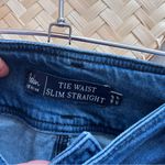 Boden‎ the tie waist slim straight jeans Blue Size 2P Photo 5