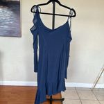 House Of CB ‎ 'Kiki' French Navy Ruffle Mini Dress size XL Flawed! Photo 6