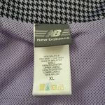 New Balance Lavender Track Jacket Bomber Full Zip Houndstooth Collar Size XL Photo 7