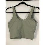 The Gym People Women's Sage Green V Neck Crop Tank Top Size S Photo 1