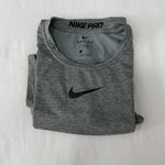 Nike Gray Dri-Fit Fitted Shirt Photo 2