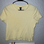 Wild Fable Yellow Crop Top Photo 0