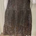 Draper James Elegant Brown Shimmer short Dress. #101 Photo 7