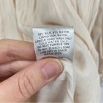 Sancia Anita Cream Silk Boho Babydoll Dress Mini Womens S V Neck Cottage Core Photo 5