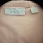 New York & Company women’s long sleeve blouse dress shirt Pink Photo 2