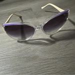 Vogue Purple‎ Clear Cream Oversized Sunglasses VO 2668 Photo 1