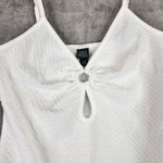 Wild Fable Womens Spaghetti Strap Cut Out Bodysuit  White Photo 5