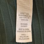 Aerie  Dark Green Ribbed Top Photo 5