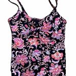 Lands' End Lands’ End floral pattern 10 tankini top. Photo 0