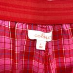Colsie Pink Plaid Lounge Shorts Size L Photo 2