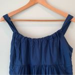 Gap Maternity Navy Summer Pleated Sundress Pockets Small S Photo 1
